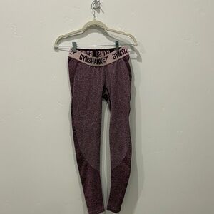Gymshark Burgundy Leggings